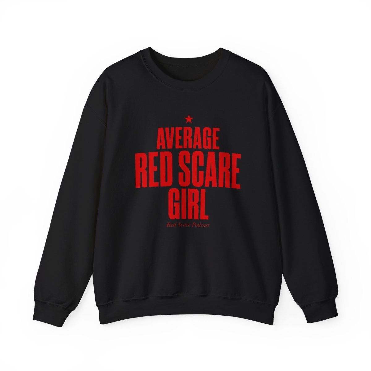 Red Scare "Average Red Scare Girl" Crewneck