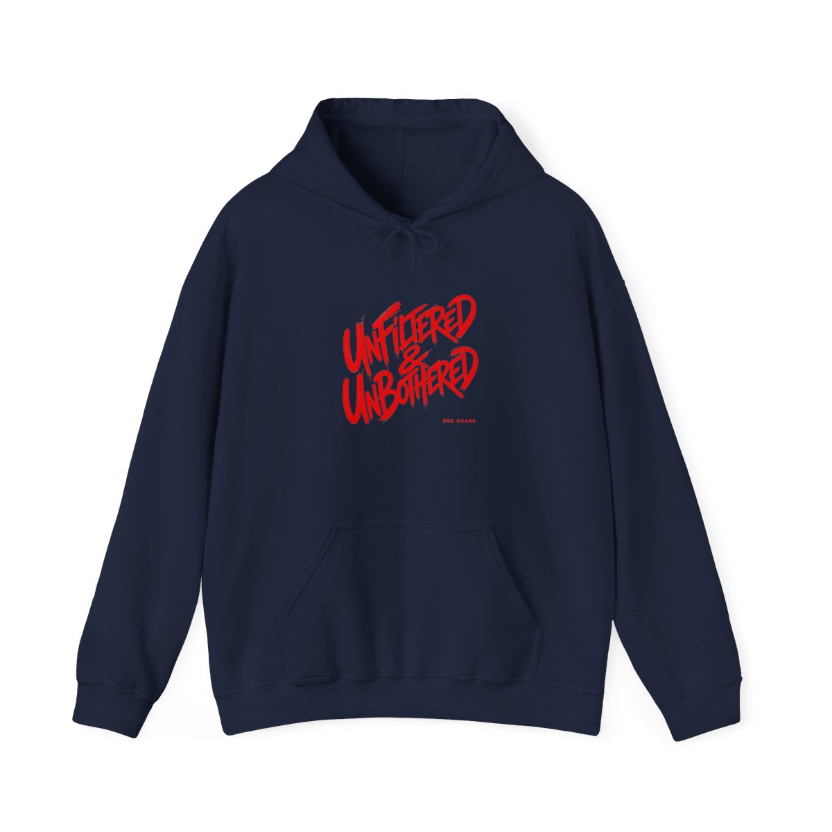 Red Scare "Unfiltered & Unbothered" Hoodie - alternate angle 3, merchandise
